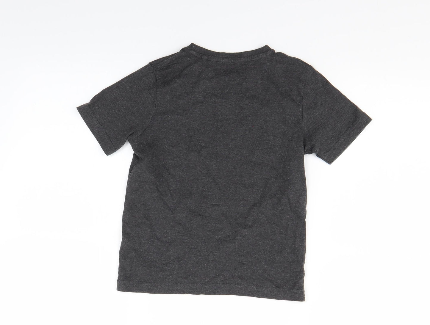 TU Boys Grey   Pullover T-Shirt Size 4-5 Years  - Monster Print