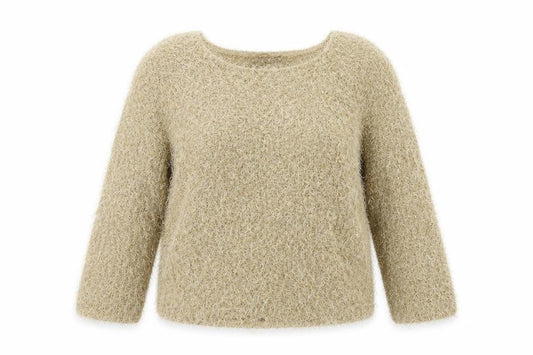 Zuppe Womens Beige   Pullover Jumper Size M