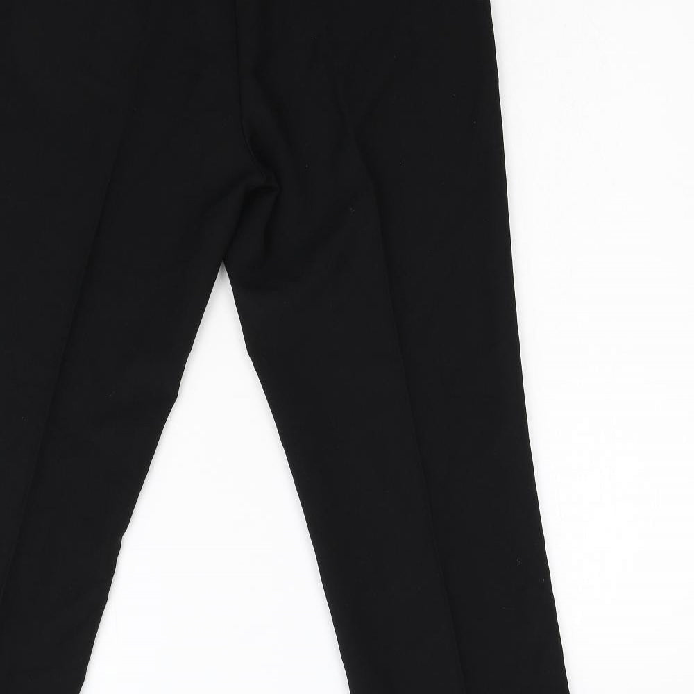 Julipa Womens Black   Trousers  Size 12 L25 in