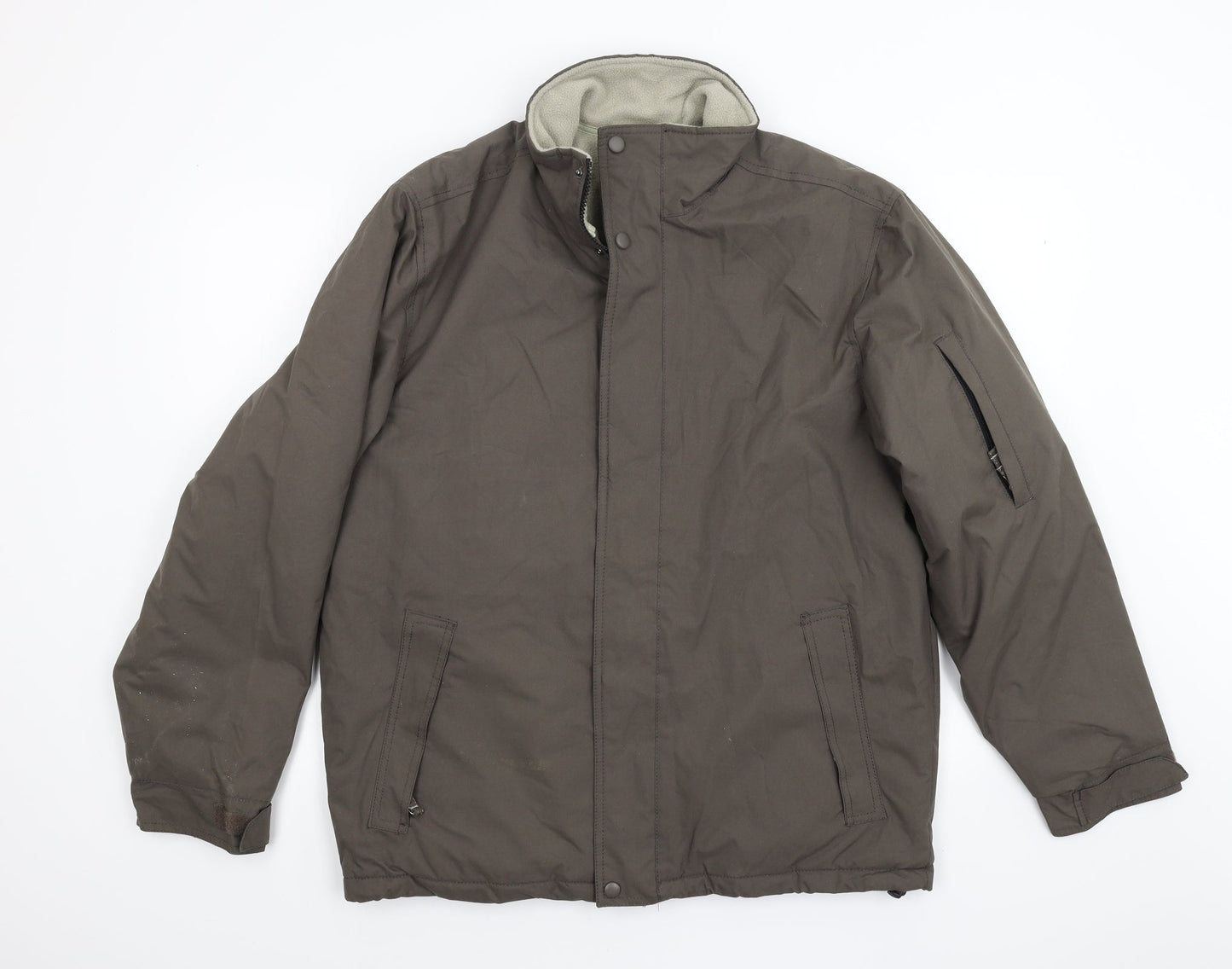 Primark Mens Grey   Overcoat Coat Size M