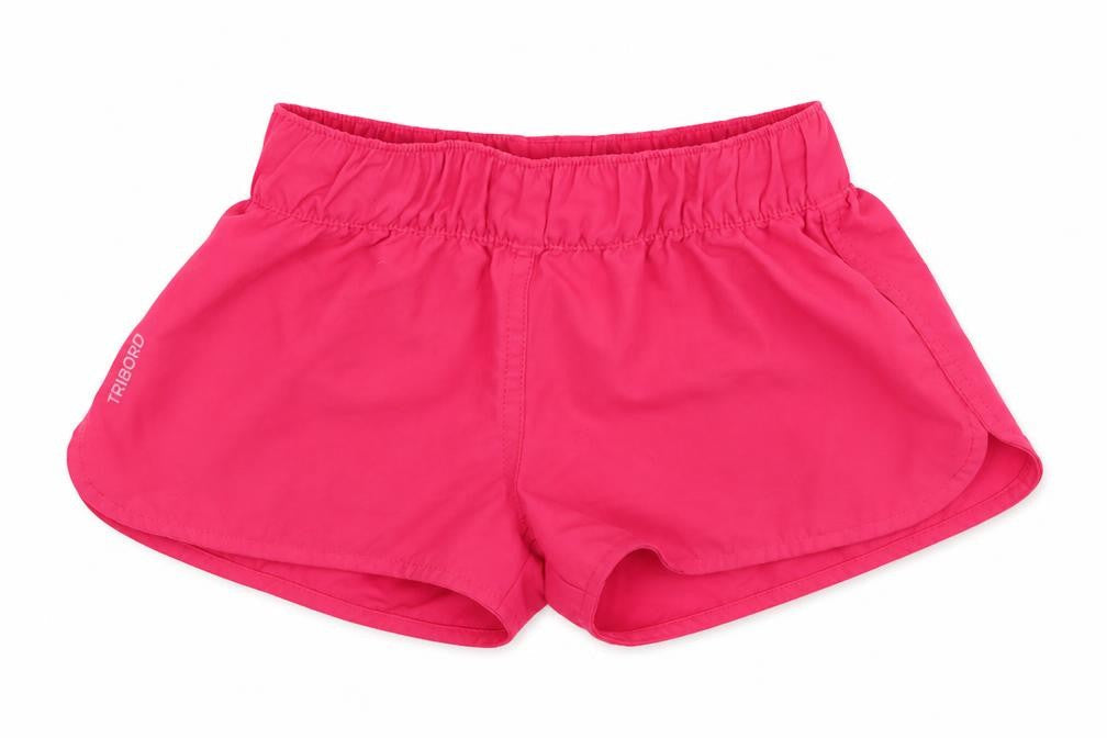 DECATHLON Girls Pink   Sweat Shorts Size 6 Years