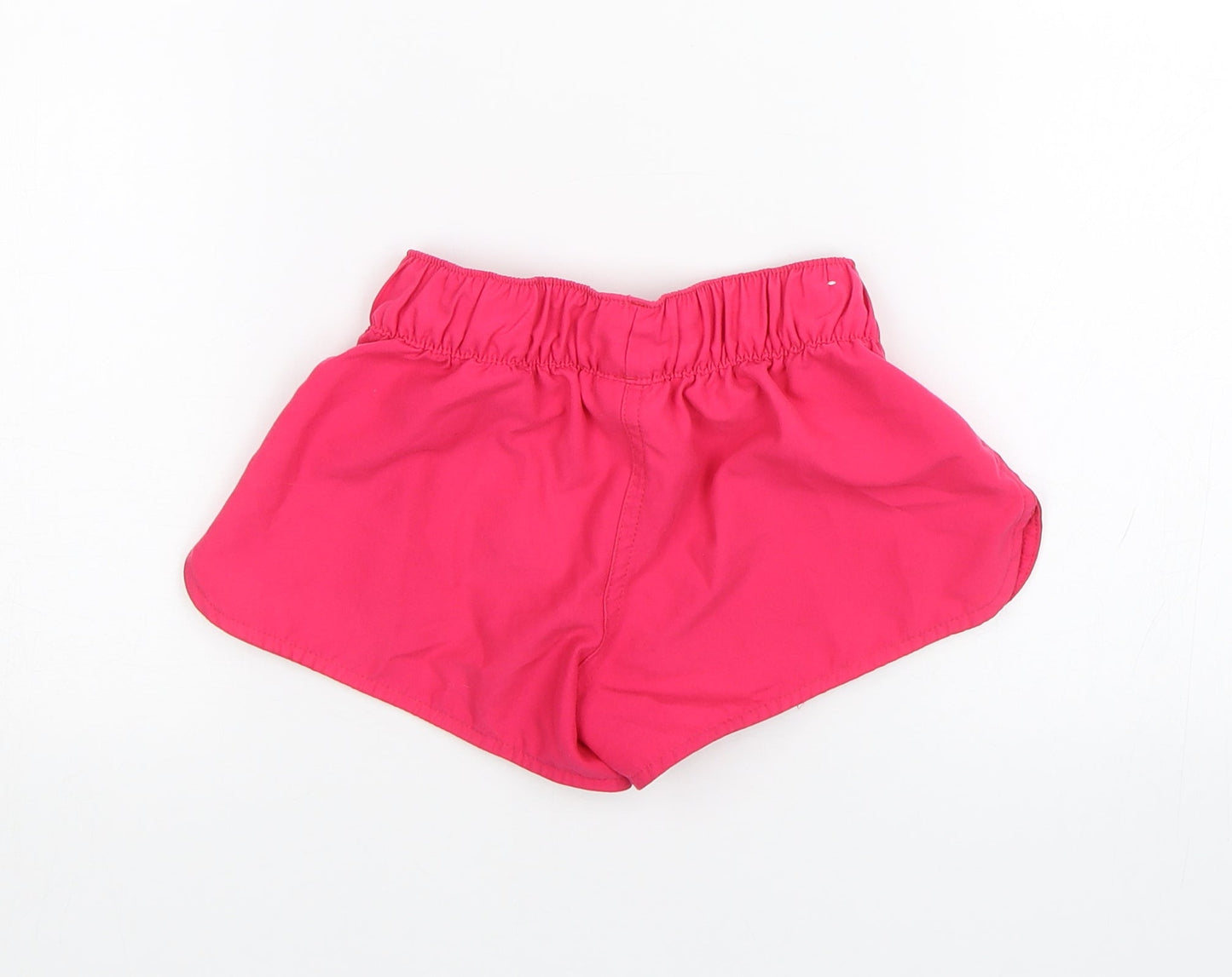 DECATHLON Girls Pink   Sweat Shorts Size 6 Years