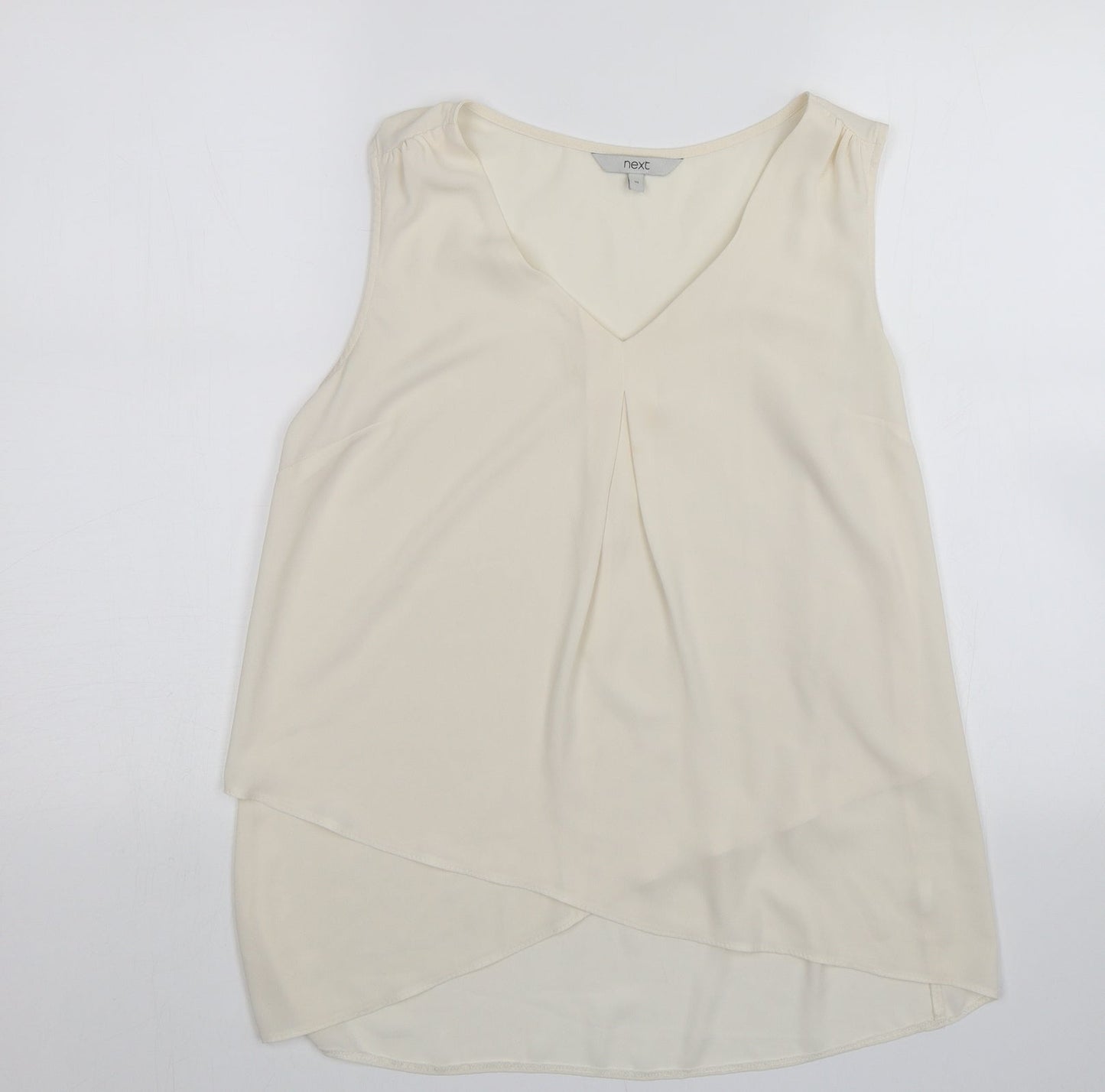 NEXT Womens Ivory   Basic Blouse Size 10