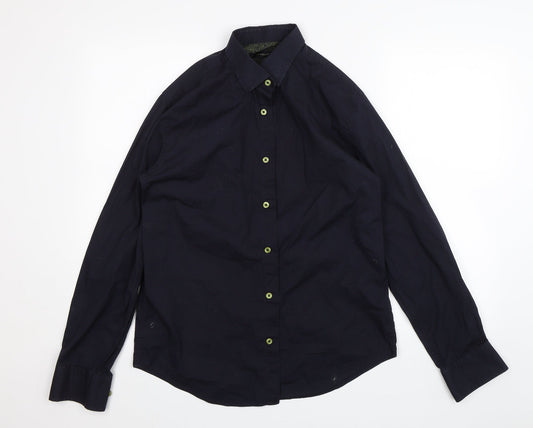 Holland Esquire Mens Blue    Button-Up Size M