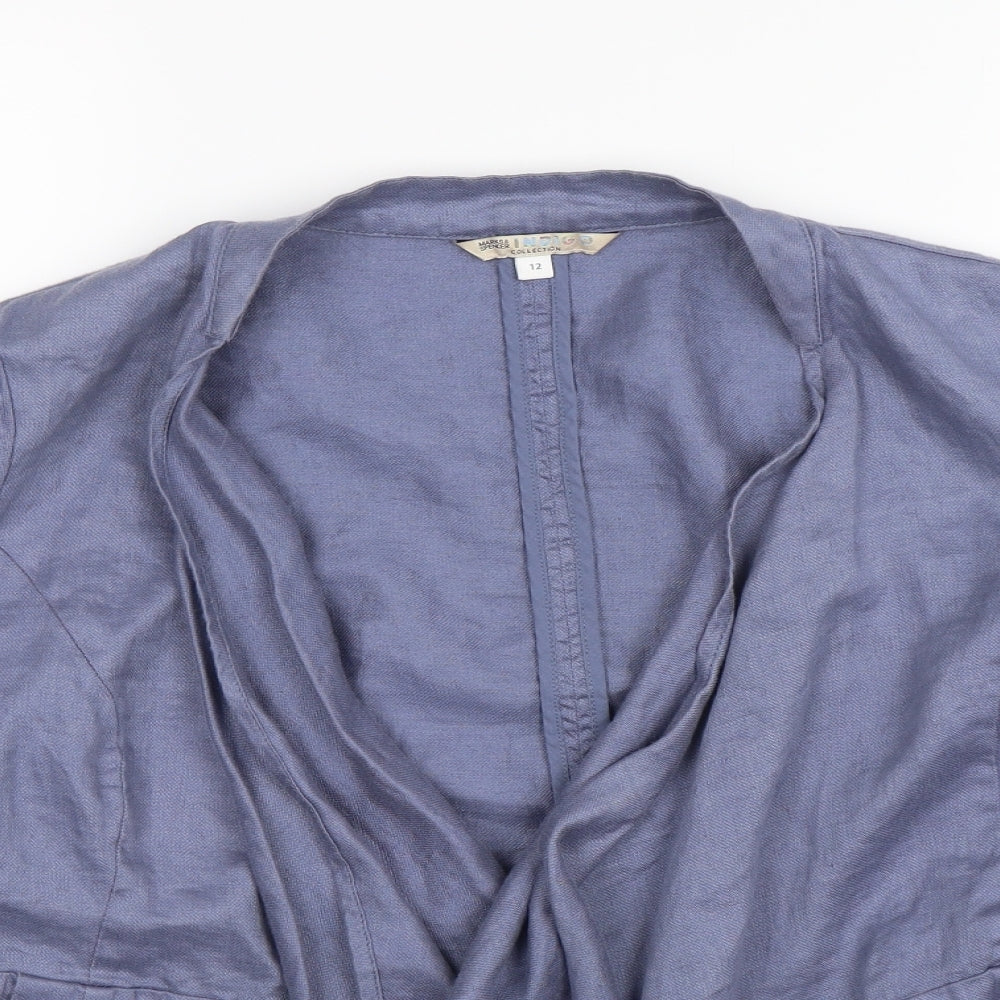 Marks and Spencer Womens Blue   Jacket  Size 12