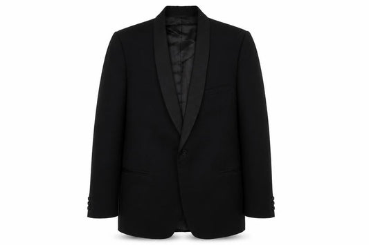 Shell Mens Black   Jacket Blazer Size 42