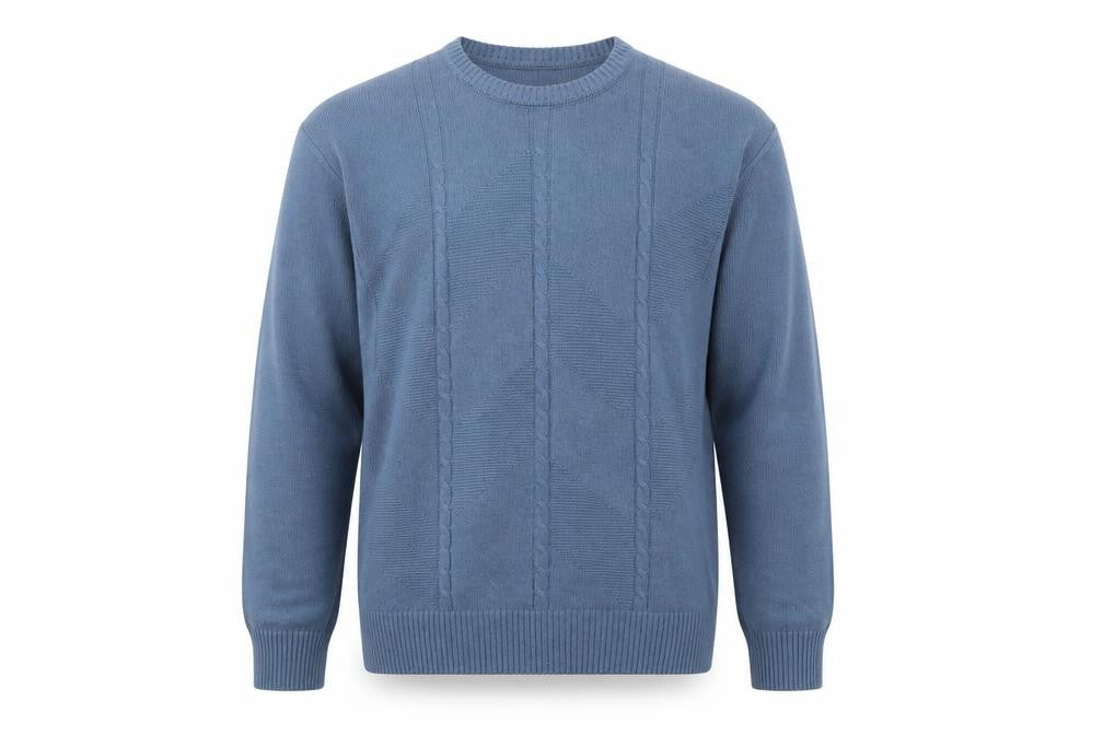 Greenwoods Mens Blue   Pullover Jumper Size M