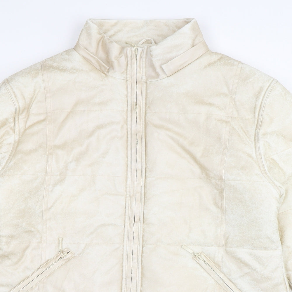 Fluid Womens Beige   Jacket  Size 14