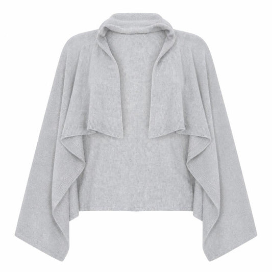 Internacionale Womens Grey   Cardigan Jumper Size 8