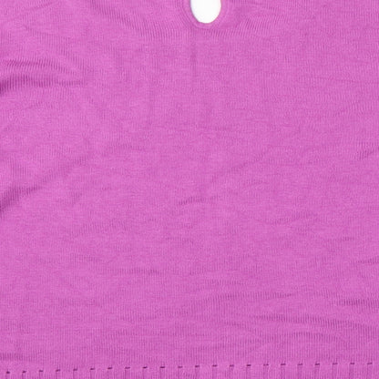Monsoon Womens Pink   Pullover Jumper Size 12