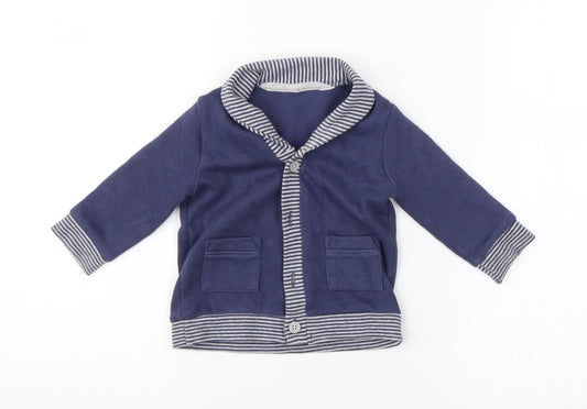 George Baby Blue   Basic Button-Up Size 3-6 Months