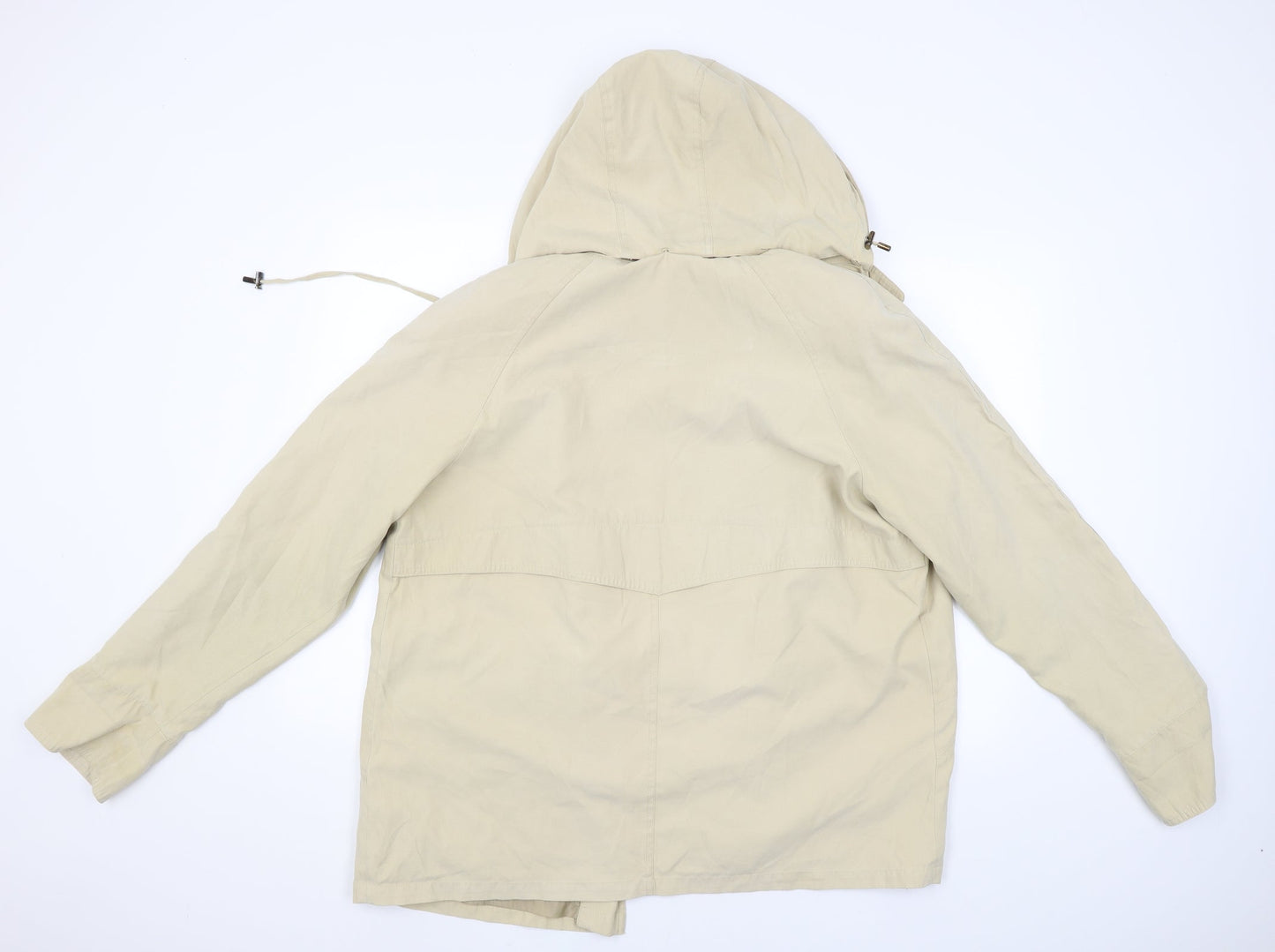 SEQUENCE  Womens Beige   Jacket Coat Size L