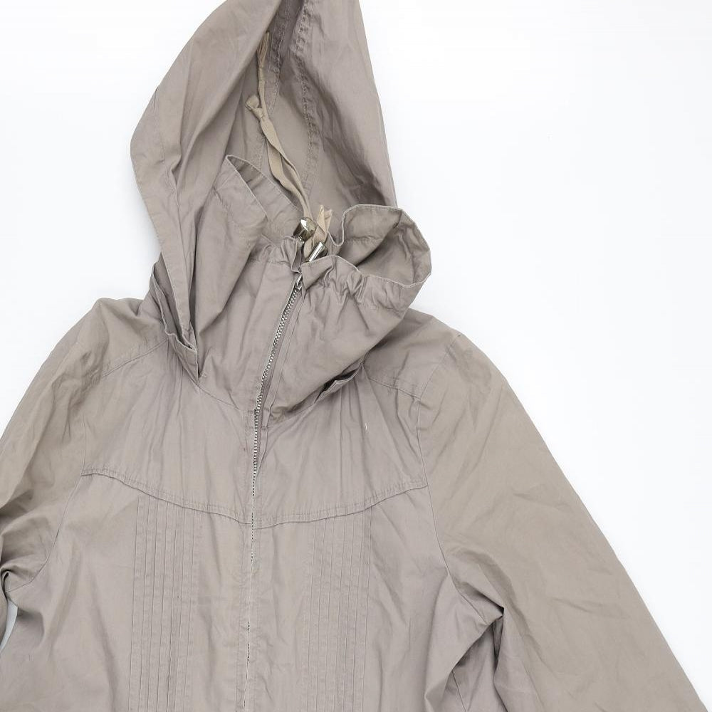 Denim Co Womens Grey   Jacket Coat Size 10
