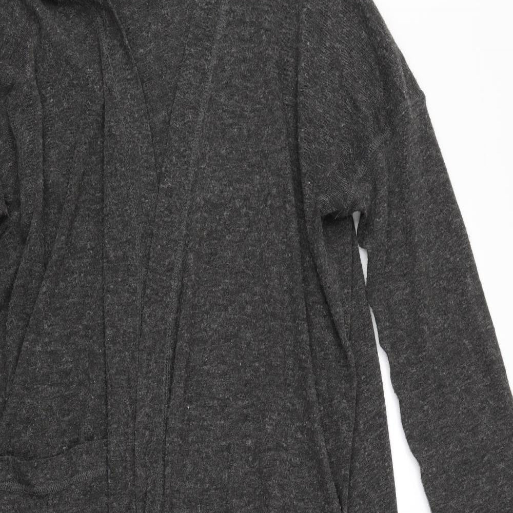 Monki Mens Grey   Jacket Coatigan Size M