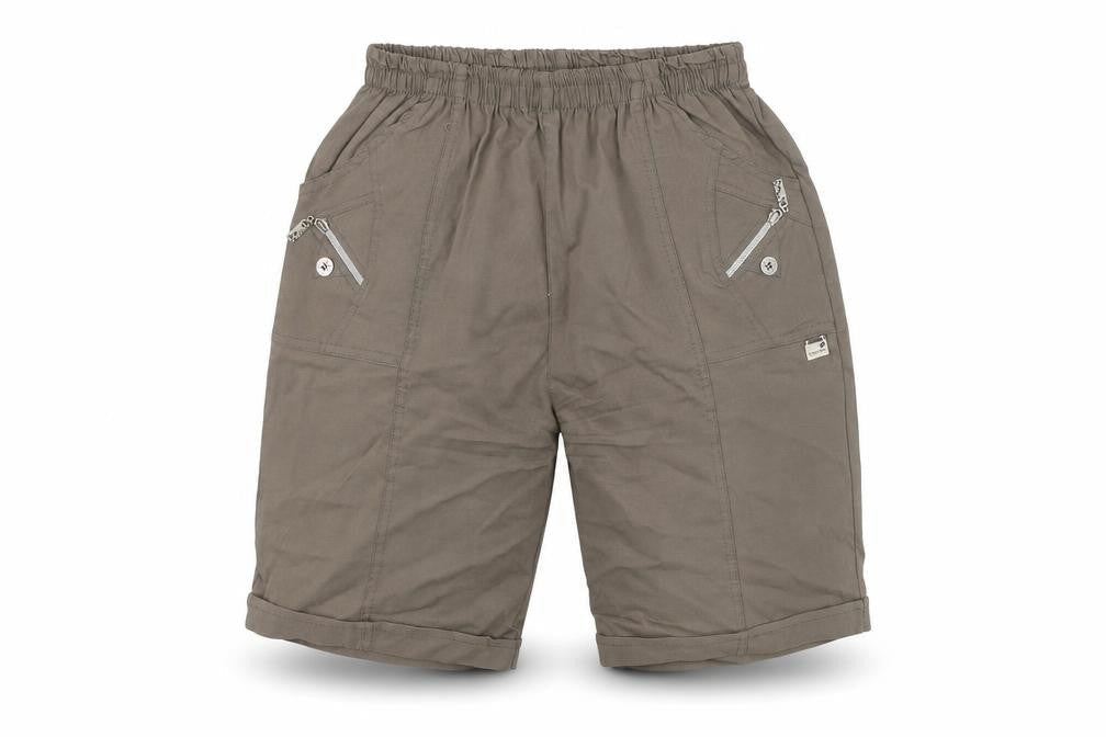 Preworn Womens Brown   Utility Shorts Size 32 in