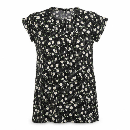 Debenhams Womens Black Floral  Shift  Size 14