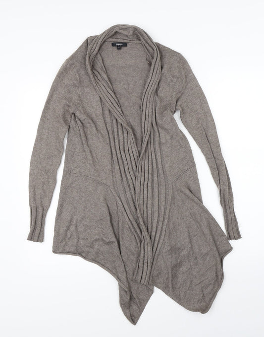 Papaya Womens Brown   Cardigan Jumper Size 8