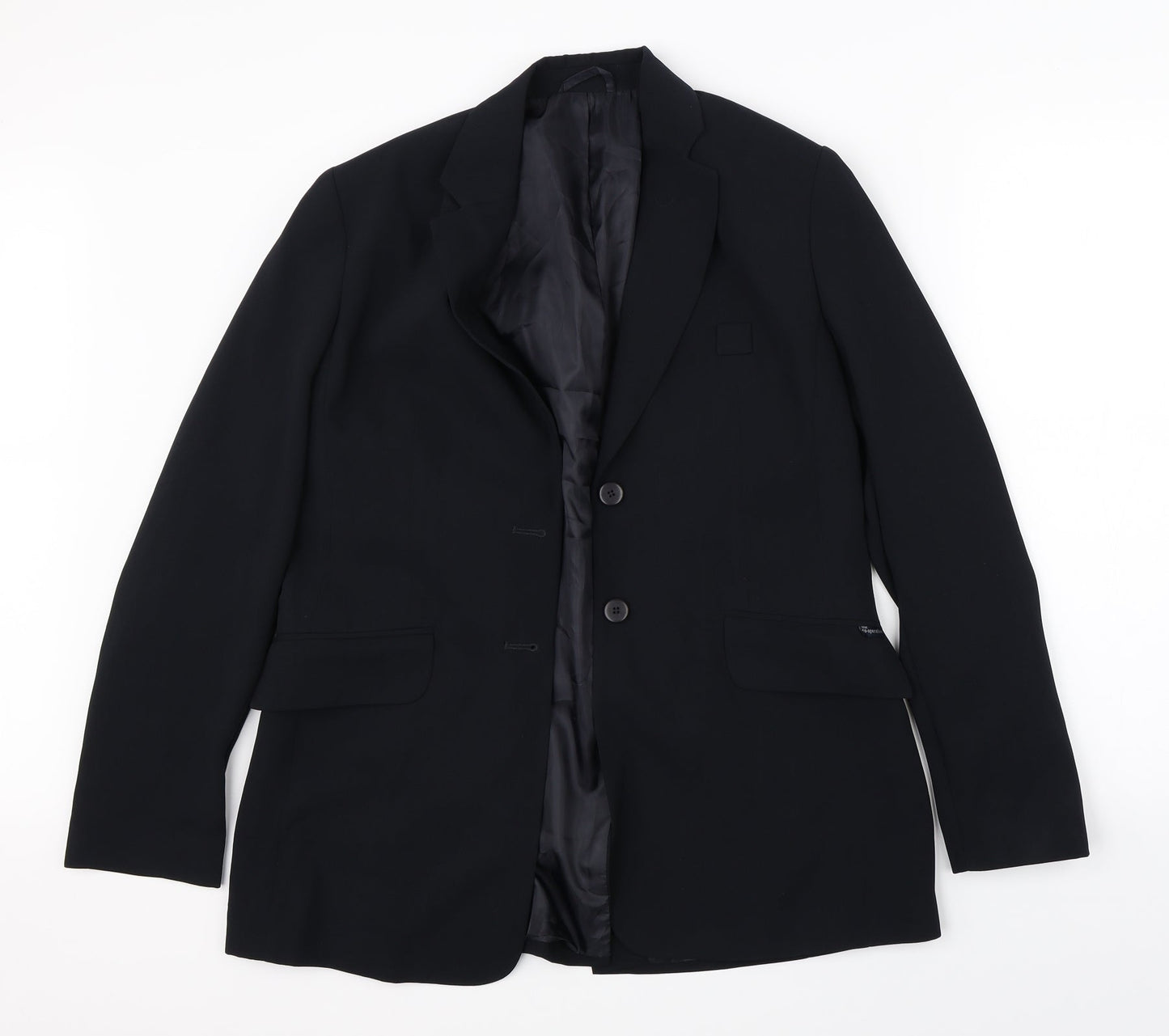 Mandate Womens Black   Jacket Suit Jacket Size 14