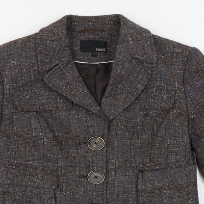 Next Womens Brown   Jacket Blazer Size L