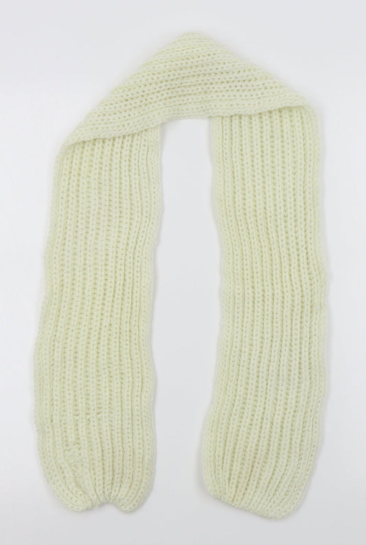 Preworn Womens White    Scarf