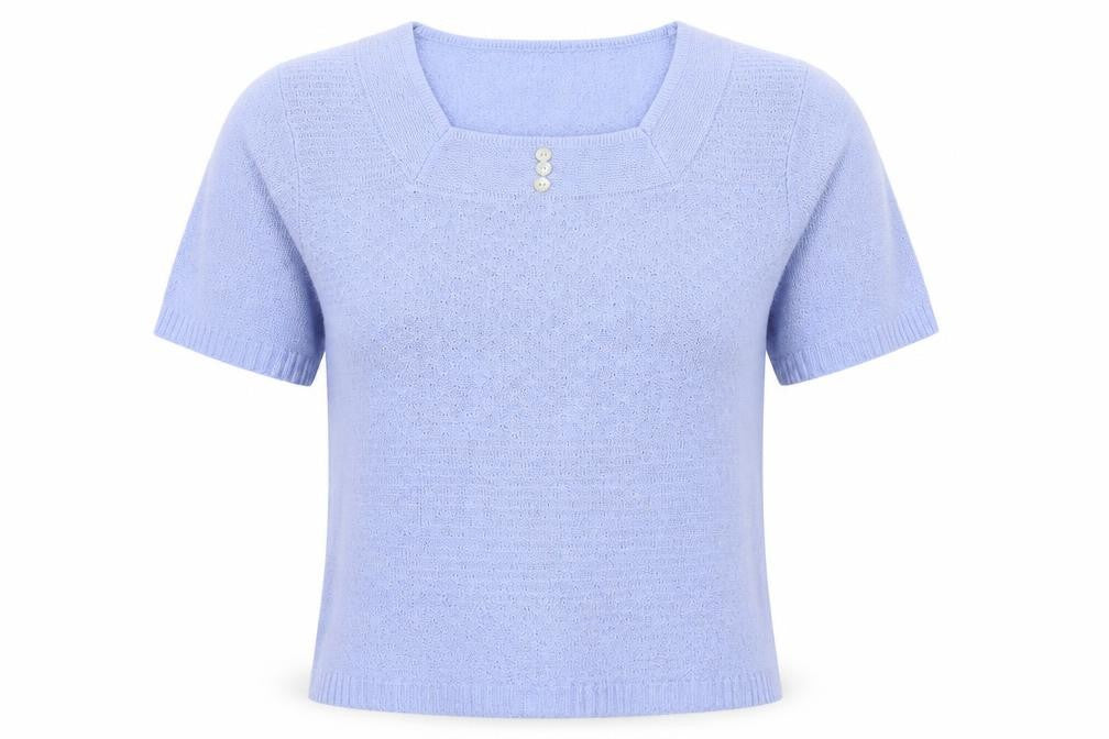 Bonmarché Womens Blue Pullover Jumper Size M