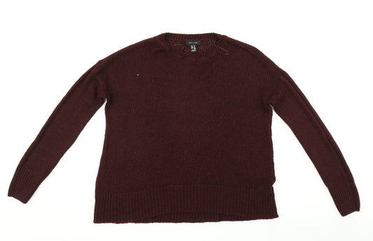 New Look Womens Red   Pullover Jumper Size M