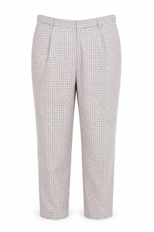Alice Collins Womens Multicoloured Check  Sweatpants Trousers  L28 in