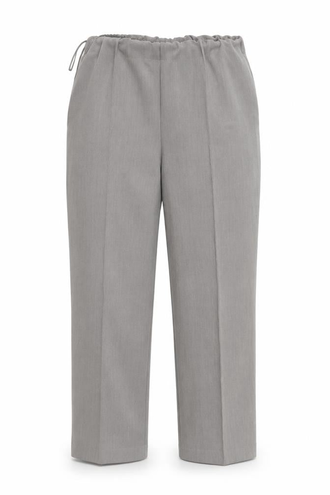 Classics Womens Grey   Cropped Trousers Size 12 L26 in