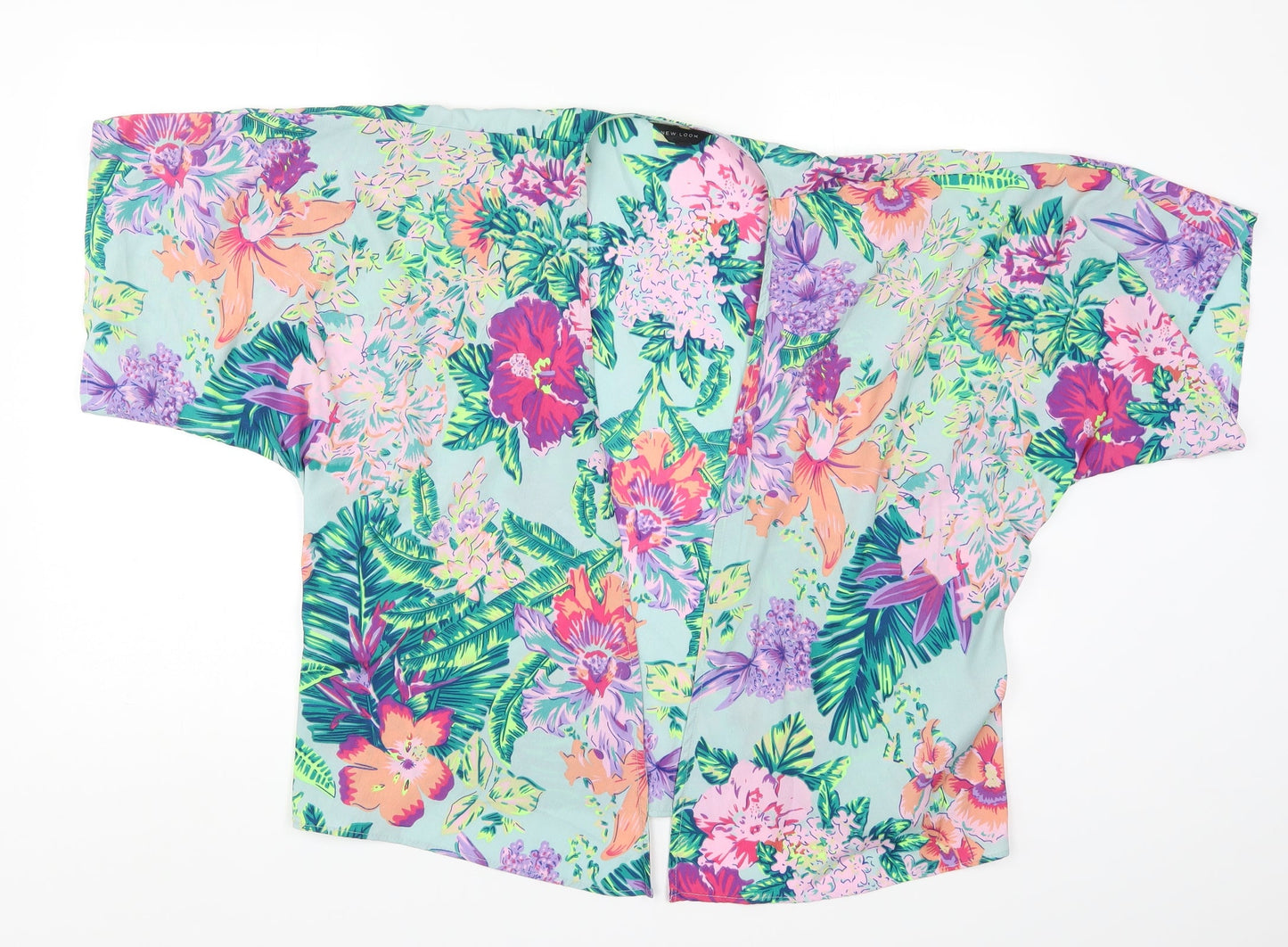New Look Womens Multicoloured Floral  Jacket  Size 8