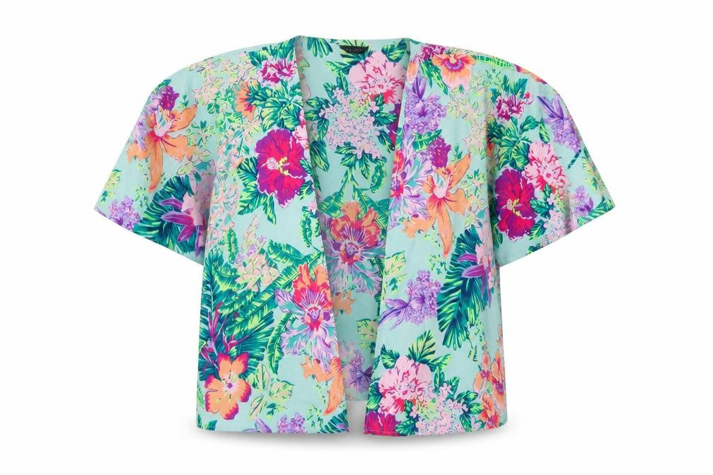New Look Womens Multicoloured Floral  Jacket  Size 8