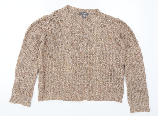 Primark Womens Brown  Knit Pullover Jumper Size 6