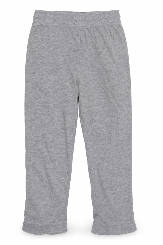 Marks & Spencer Girls Grey   Cropped Trousers Size 9-10 Years - Loungewear