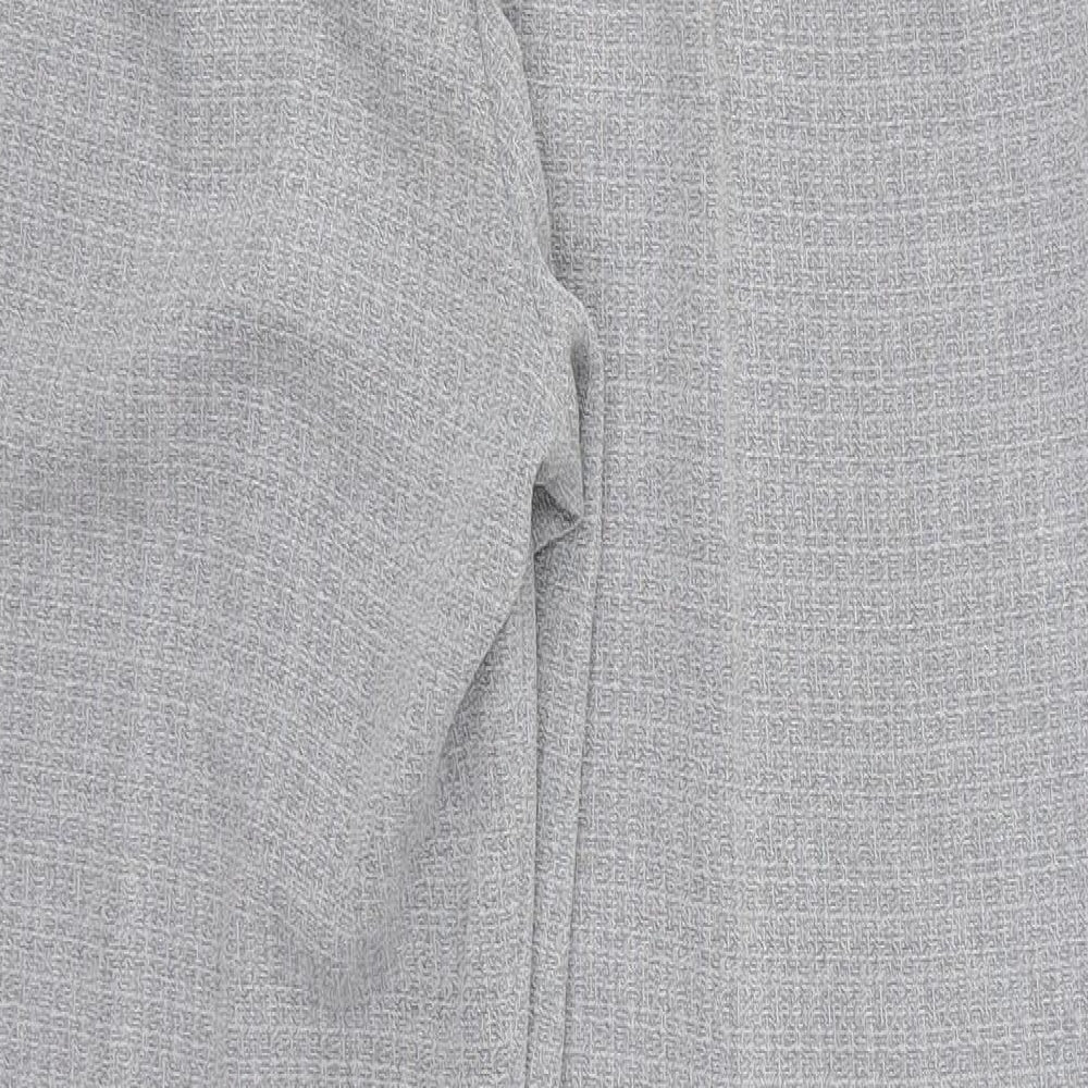 Ellie Louise Womens Grey   Trousers  Size 14 L28 in