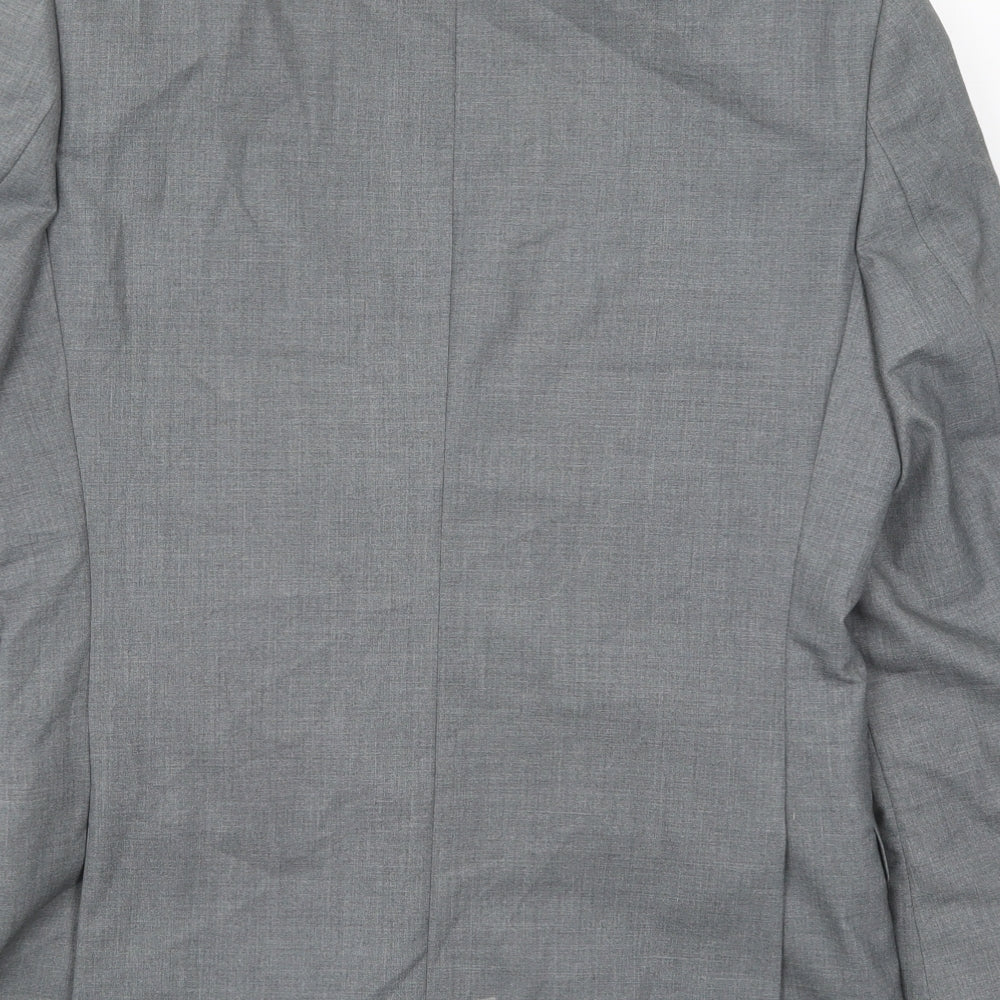 Burton Mens Grey   Jacket Suit Jacket Size 38