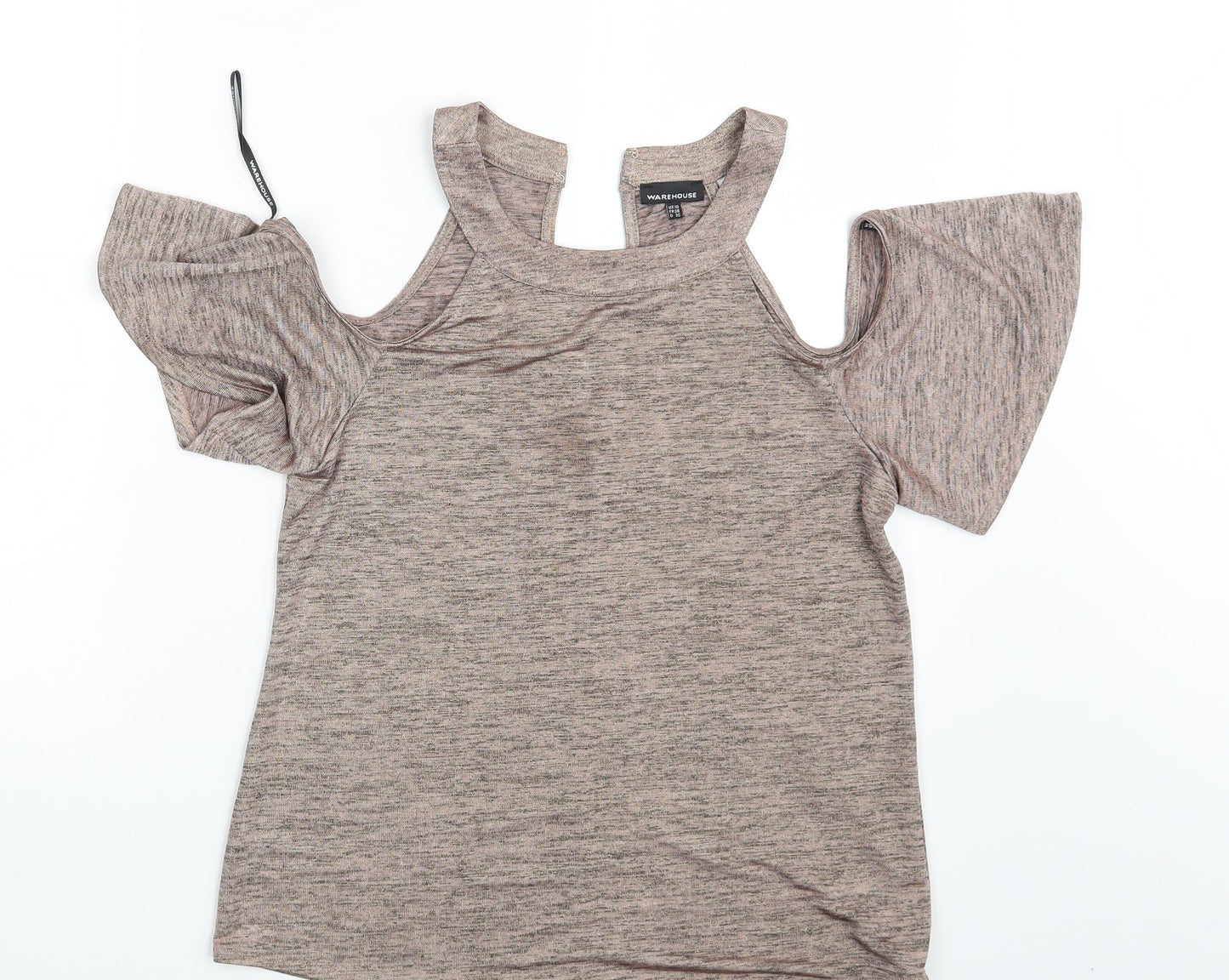 Warehouse Womens Pink   Basic T-Shirt Size 10