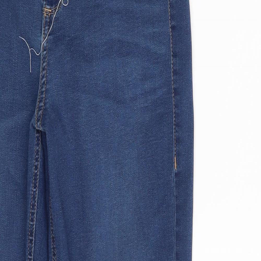 Marks & Spencer Womens Blue  Denim Skinny Jeans Size 10 L27 in