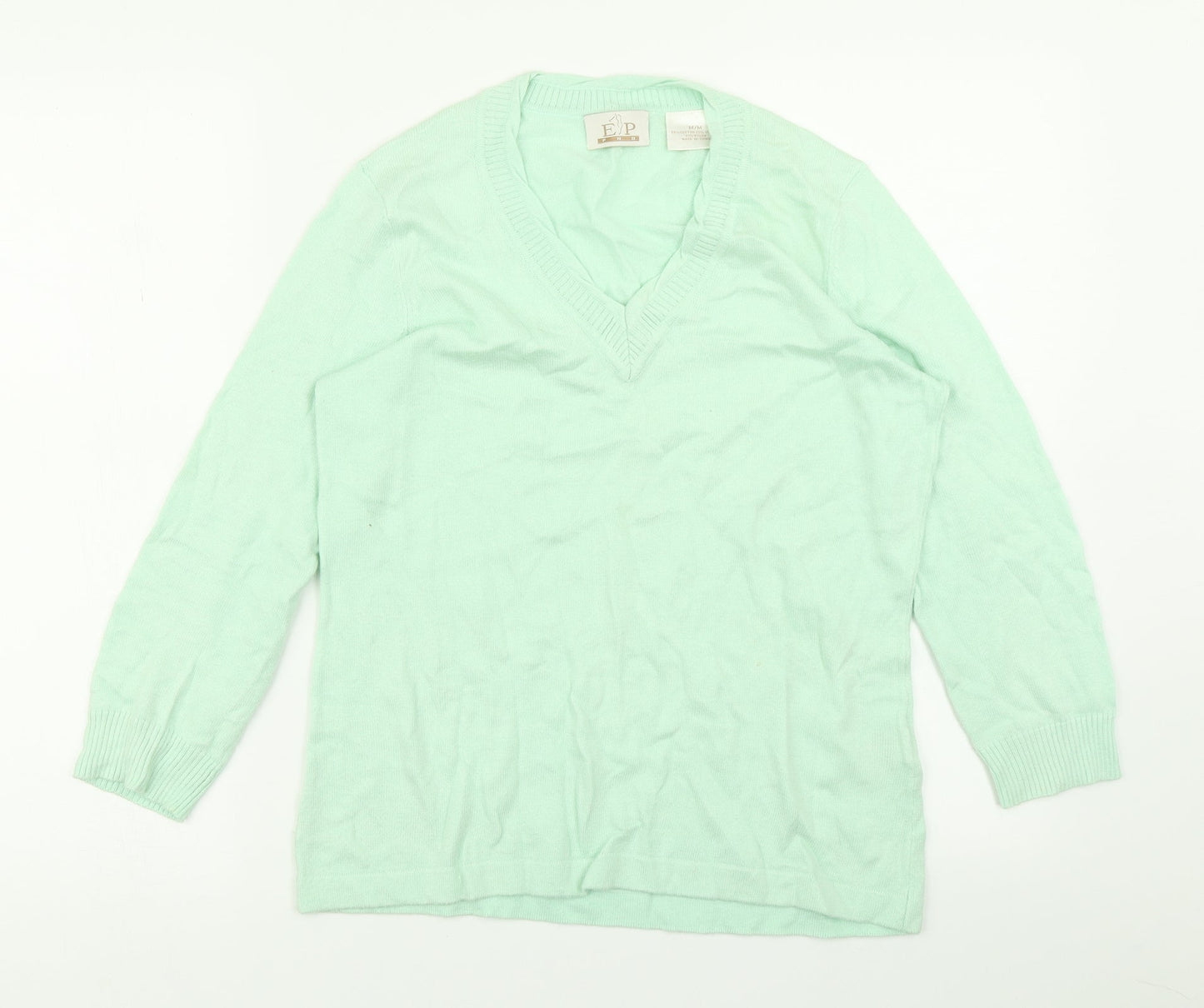 EP Pro Womens Blue  Knit Pullover Jumper Size M