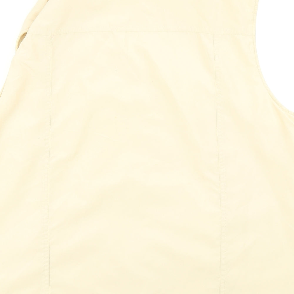 Bonmarché Womens Beige   Gilet Coat Size L
