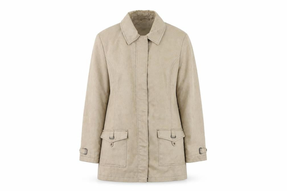 Bonmarché Womens Beige Overcoat Coat Size M