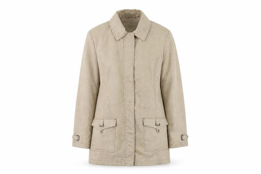 Bonmarché Womens Beige Overcoat Coat Size M