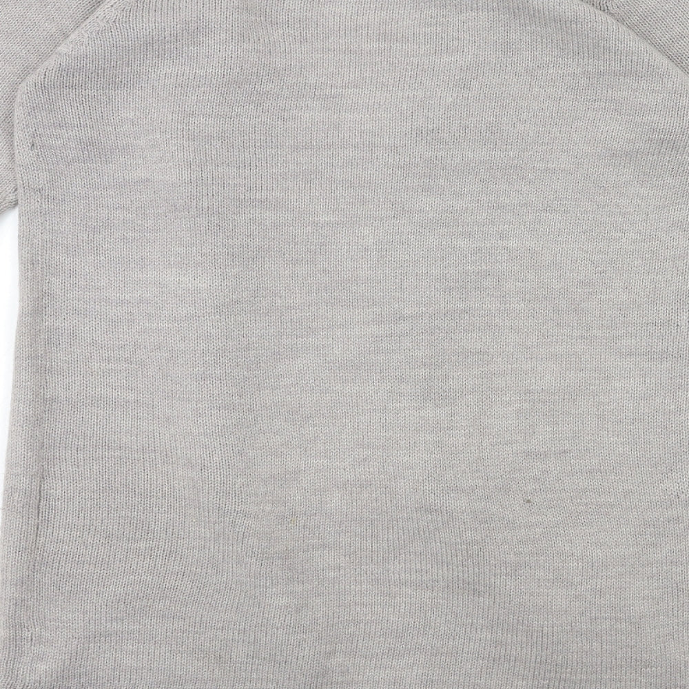 Peacocks Womens Grey  Knit  Jumper Size L