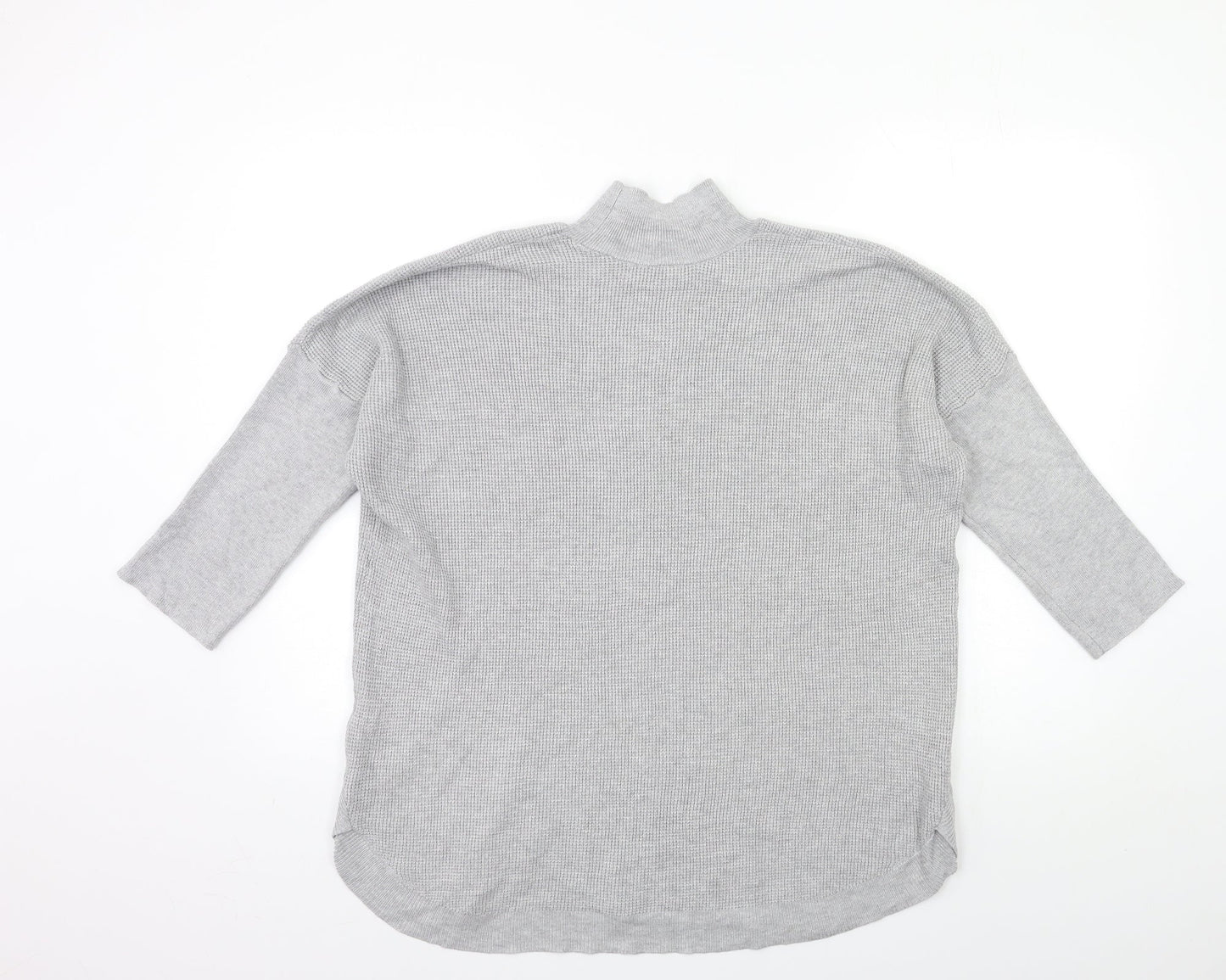PAYTON PRIMROSE Womens Grey  Knit Pullover Jumper Size M