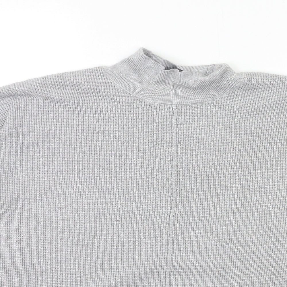 PAYTON PRIMROSE Womens Grey  Knit Pullover Jumper Size M