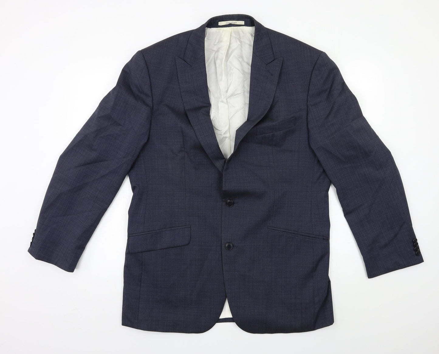 Baumer Mens Blue   Jacket Suit Jacket Size 42