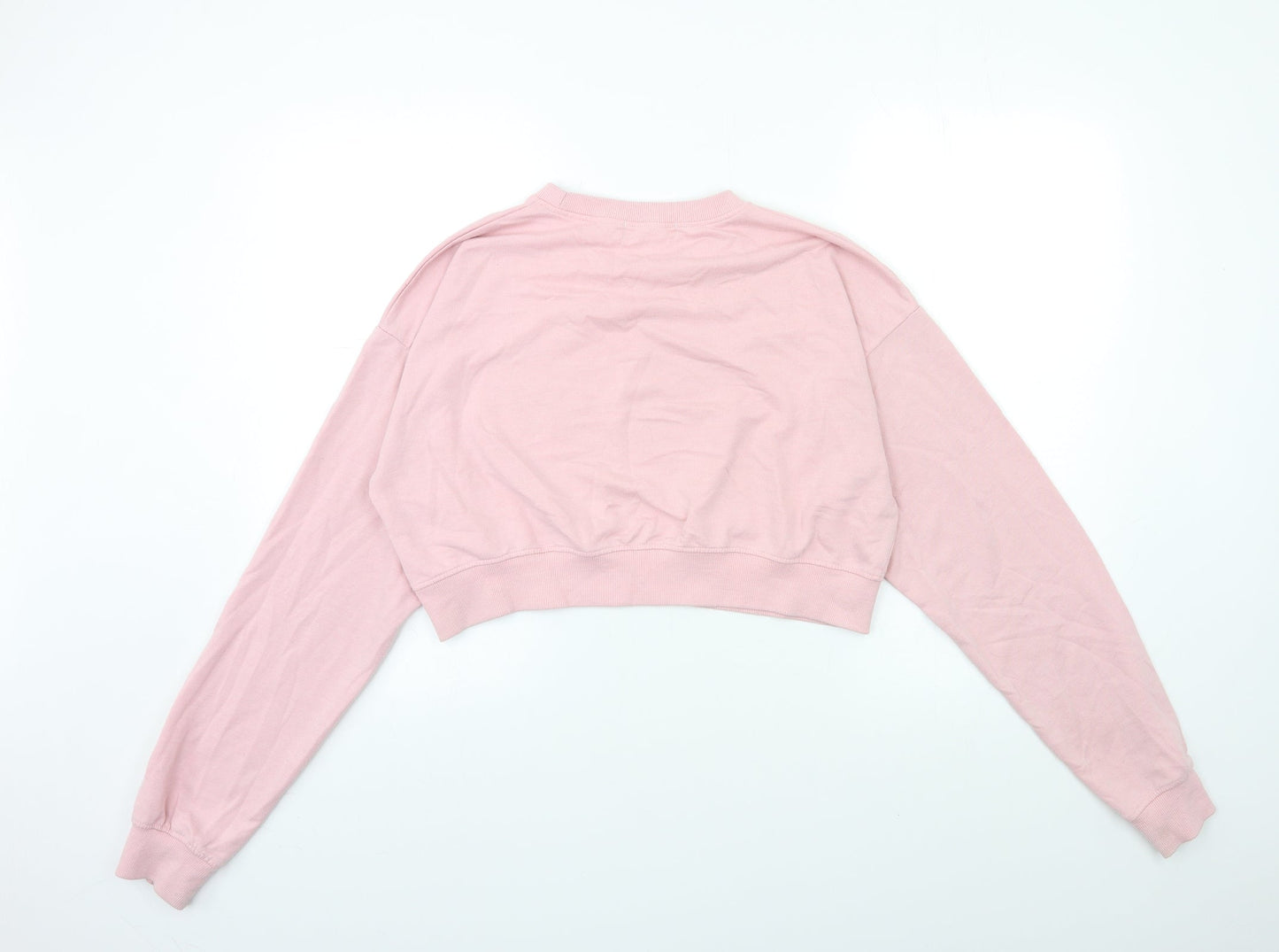 Missguided Womens Pink   Pullover Sweatshirt Size 16
