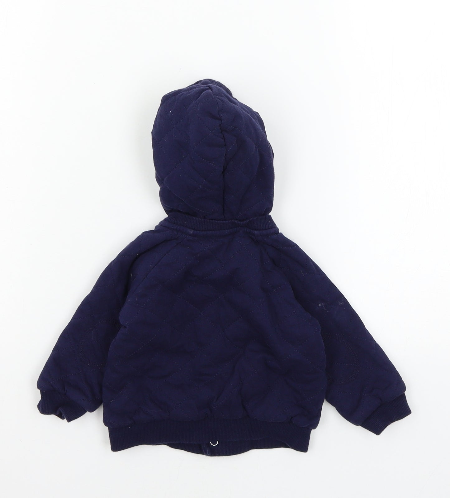 Debenhams Boys Blue  Jersey Jacket  Size 3-6 Months