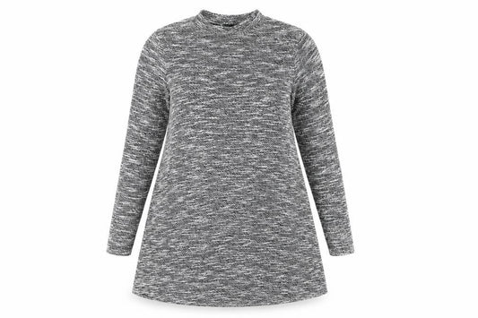 River Island Womens Grey  Jersey Skater Dress  Size 10