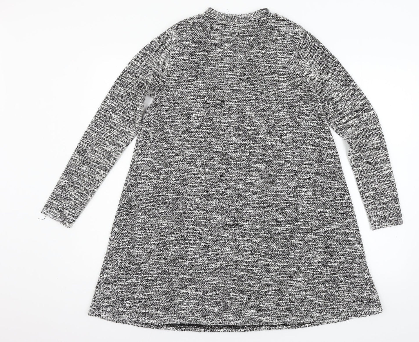 River Island Womens Grey  Jersey Skater Dress  Size 10