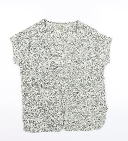 M&Co Womens Grey  Knit Cardigan Jumper Size 10