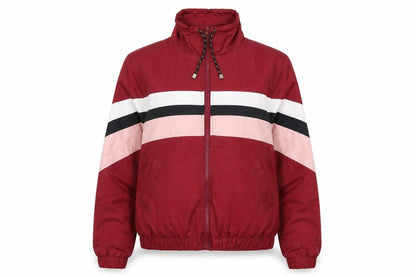 New Look Womens Red Striped  Jacket  Size S